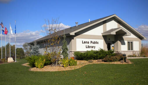 Lena Public Library building